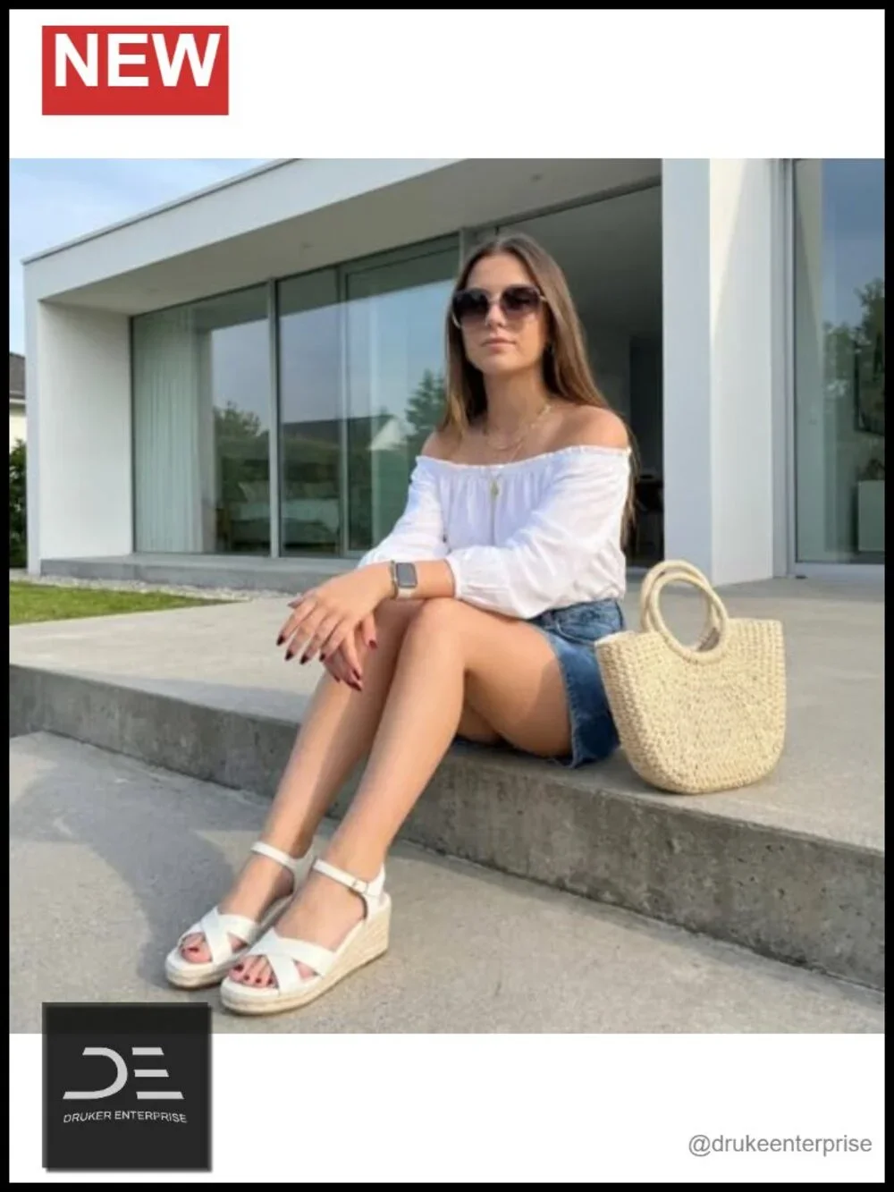 Faux Leather Espadrille Wedge Sandals with Adjustable Ankle Strap